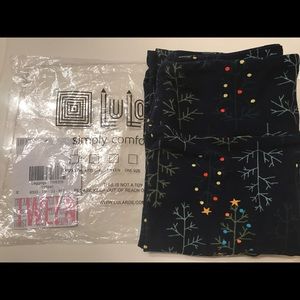 Tween Lularoe Christmas Tree Leggings